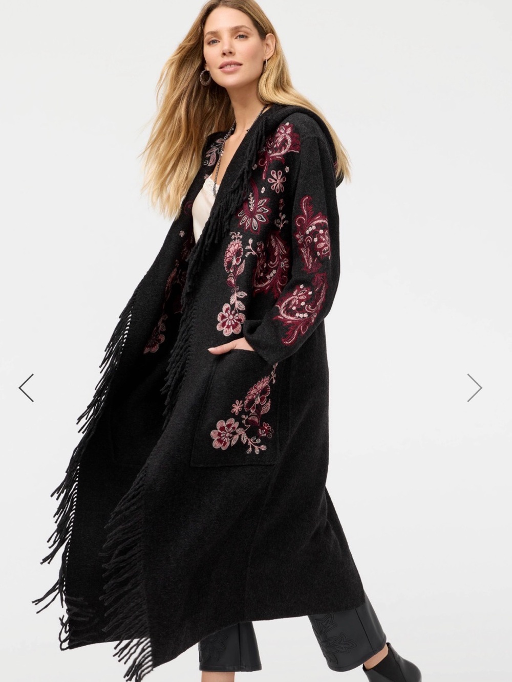 Johnny Was CHELLI FRINGE COAT